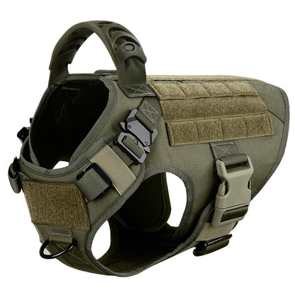 Premium Dog Harness with Leash & Molle Pouches & Training Walking Vest Mirza Store