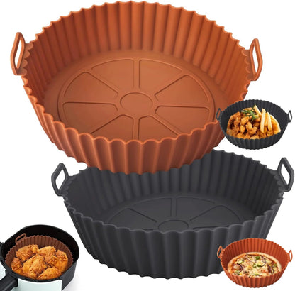 Reusable Silicone Basket for Airfryer & Baking - Mirza Finds