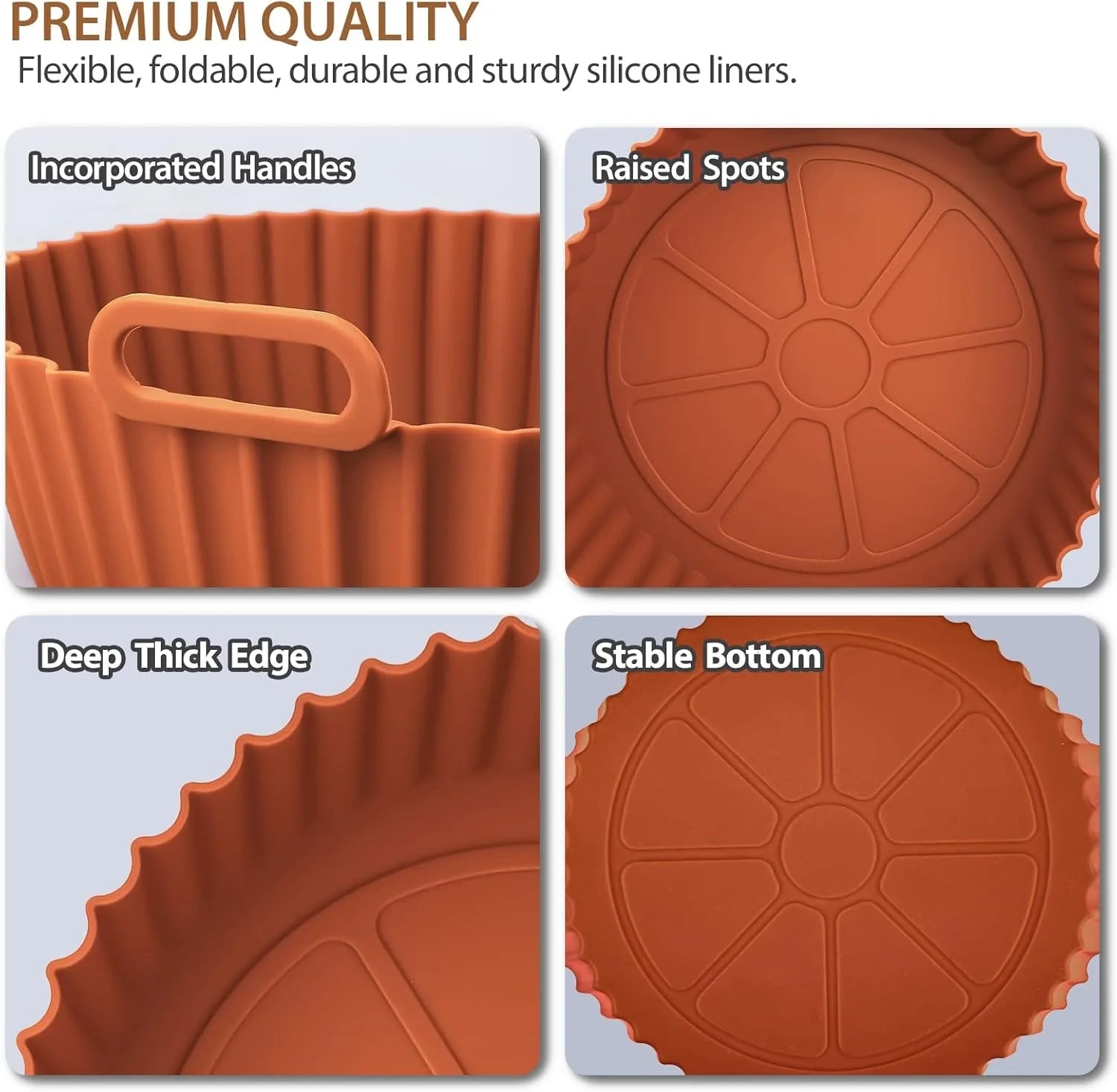 Reusable Silicone Basket for Airfryer & Baking Mirza Store