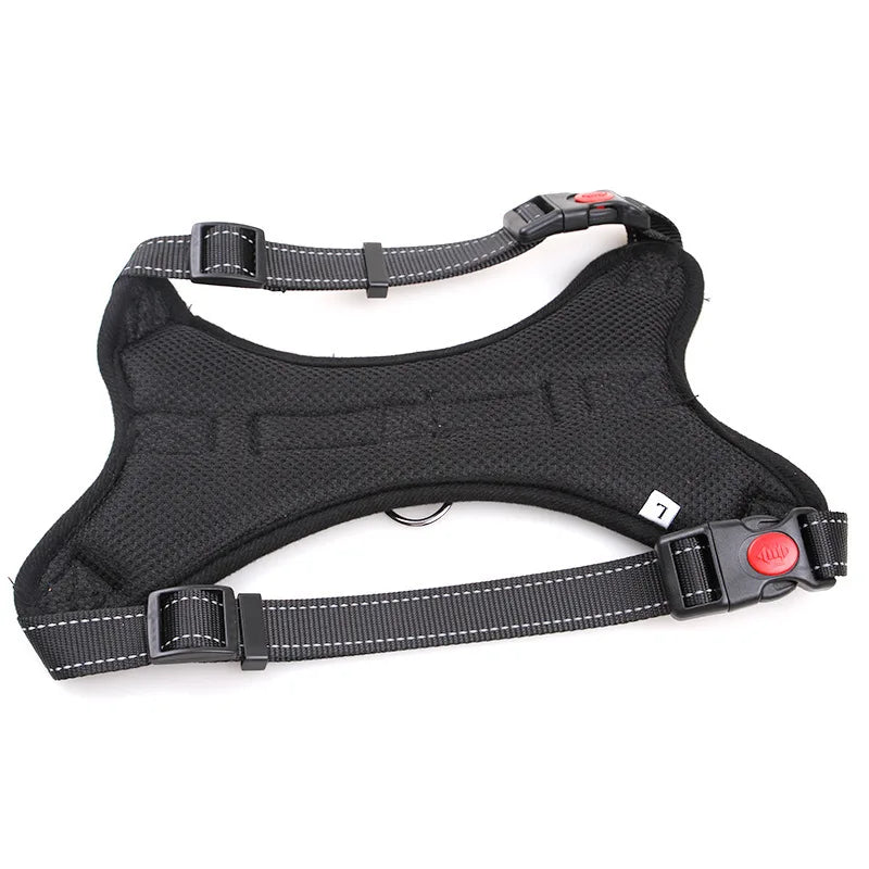Adjustable Strong Dog Harness – Comfortable Vest for All Breeds Mirza Store