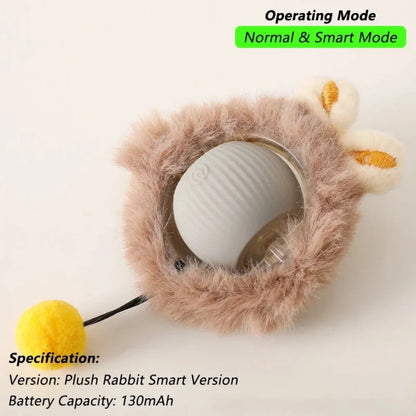 Smart Cat Mouse Automatic Rolling Pet Electric Ball Toy Mirza Store
