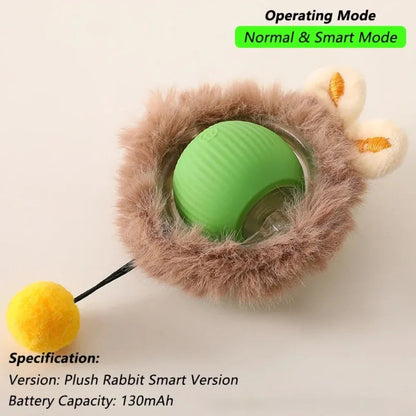 Smart Cat Mouse Automatic Rolling Pet Electric Ball Toy Mirza Store