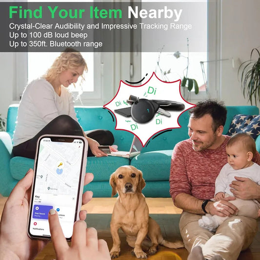 Smart GPS Tracker Tag – Anti-Loss Bluetooth Finder for Keys, Pets & Kids Mirza Store