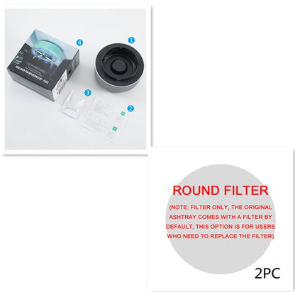 Smoke Removal Air Purification Ashtray Anion Purification Practical Automatic Purifier Ashtray Portable Gadgets For Car Ashtray - Mirza Finds