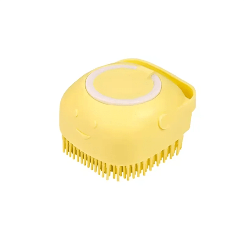 Soft Silicone Pet Bath Massage Brush - Mirza Finds