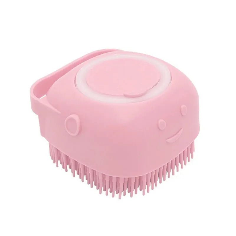 Soft Silicone Pet Bath Massage Brush - Mirza Finds