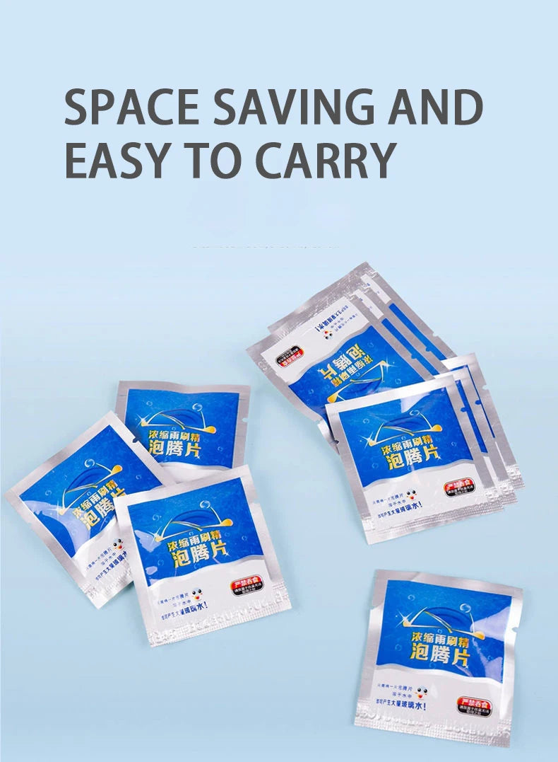 "Premium Car Windscreen Auto Wiper Glass Cleaner Tablets-10  Pack" Mirza Store