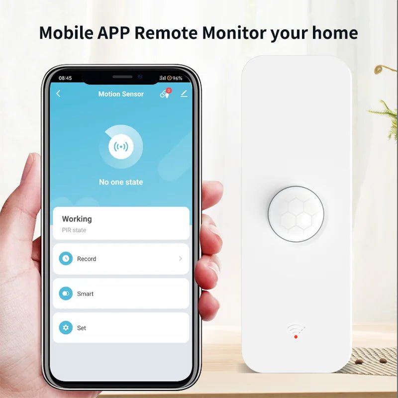 Tuya Smart PIR Motion Sensor Smart Home Detector - Mirza Finds