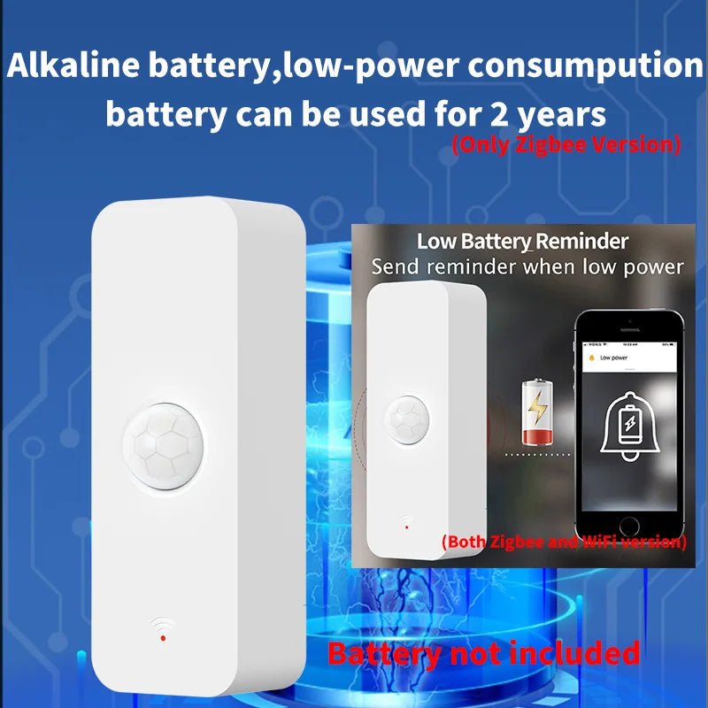 Tuya Smart PIR Motion Sensor Smart Home Detector - Mirza Finds