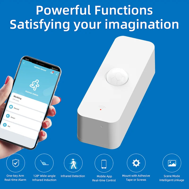 Tuya Smart PIR Motion Sensor Smart Home Detector Mirza Store