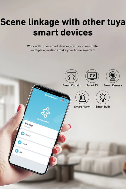 Tuya Smart PIR Motion Sensor Smart Home Detector Mirza Store