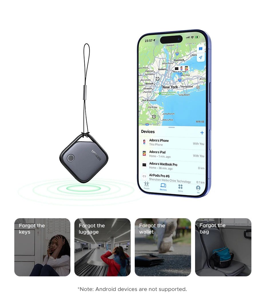 UGREEN Smart Bluetooth Tracker, Keys Finder Item Locator SmartTag - Mirza Finds